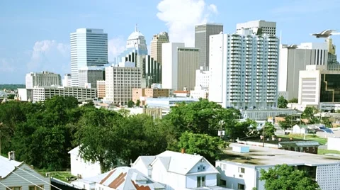 Oklahoma city skyline Видео 59940906