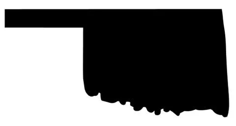 Oklahoma 库存插图