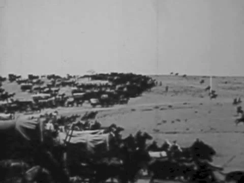 OKLAHOMA LAND RUSH Stock Footage 22459703