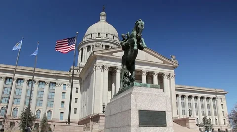 Oklahoma State Capital 2 Видео 41382221
