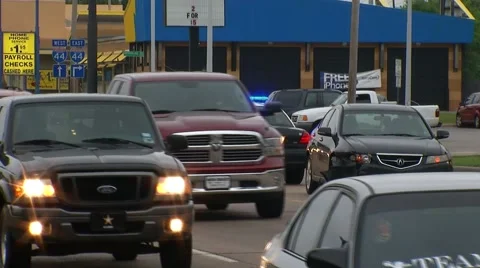 Oklahoma Tornado Traffic Stock Footage 51183476