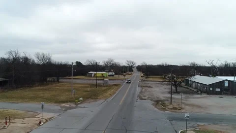 Oklahoma- Tracking SUV 1 Video stock 135079279