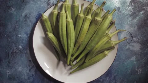 Okra Harvest 動画素材 138612102