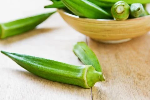 Okra Stock Photos