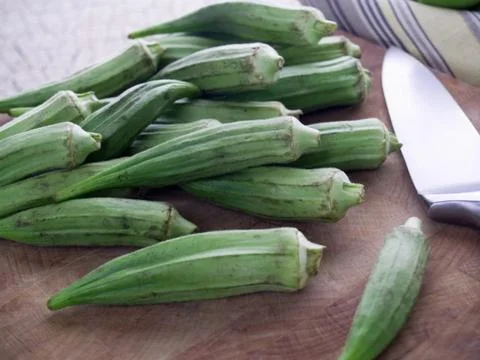Okra Stock Photos