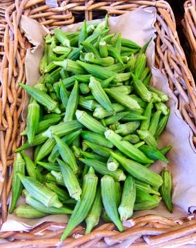 Okra Stock Photos