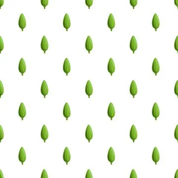 Okra pods seamless repeating pattern on white background 库存插图