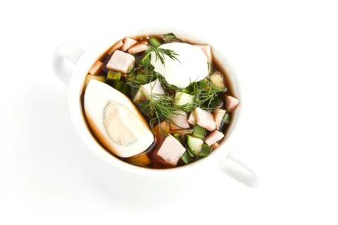 Okroshka Stock Photos