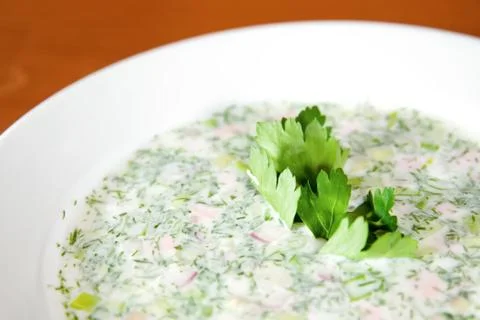 Okroshka Stock Photos