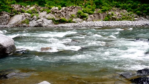Oktama River Stream 库存影片 332887201