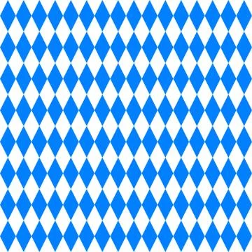 Oktoberfest abstract blue geometric pattern Stock Illustration