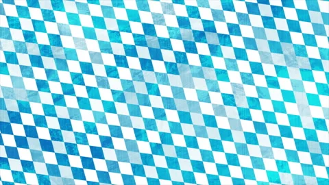 Oktoberfest abstract checkered geometric pattern grunge motion background Stock Footage 283870117