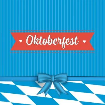 Oktoberfest background Stock Illustration