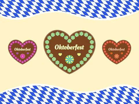 Oktoberfest background Stock Illustration