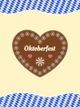 Oktoberfest background Stock Illustration