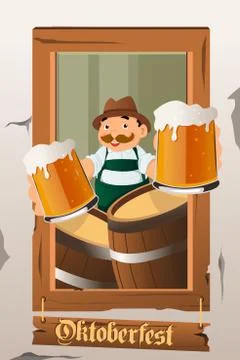 Oktoberfest concept Stock Illustration
