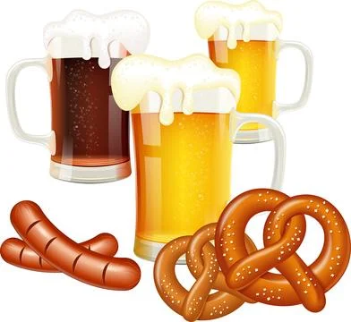 Oktoberfest Concept Stock Illustration