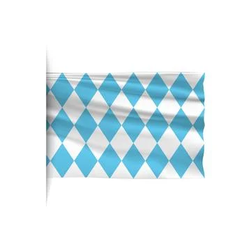 Oktoberfest flag. Stock Illustration