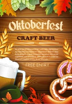 Oktoberfest flyer bundle Stock Illustration