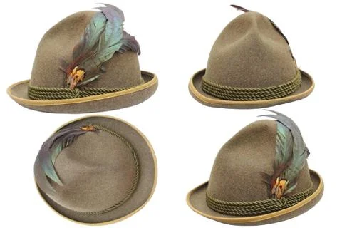 Oktoberfest hat in different views Stock Photos