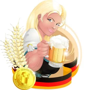 Oktoberfest 스톡 일러스트