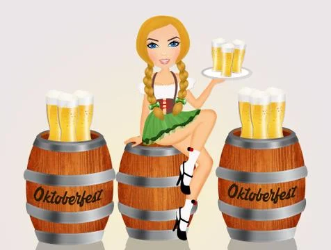 Oktoberfest Stock Illustration