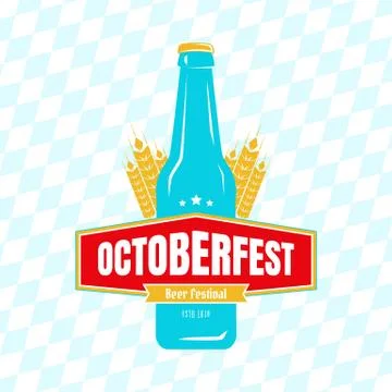 Oktoberfest label Stock Illustration