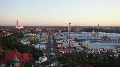 Oktoberfest Munich Stock Footage 8984779