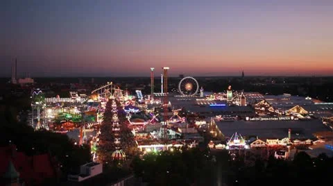 Oktoberfest Munich Stock Footage 8984788