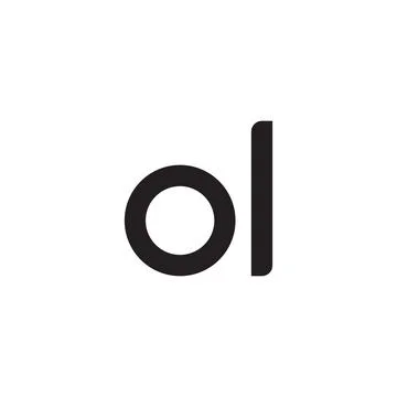 Ol initial letter vector logo icon Stock-Illustration