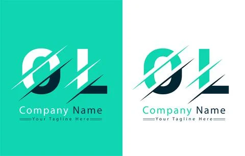 OL Letter Logo Vector Design Template Elements イラスト素材