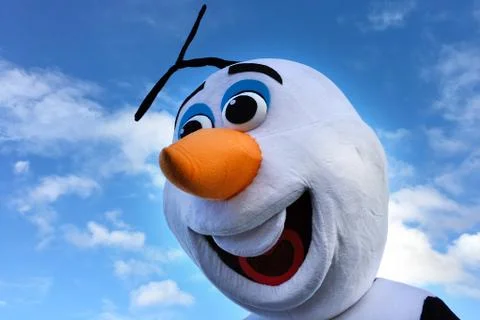 Olaf snowman Stock Photos