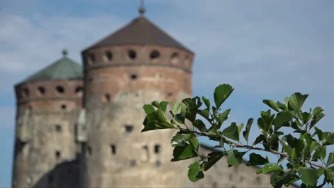 Olavinlinna Savonlinna 스톡 동영상 136649142