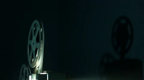 Cinema Projector Light Stock Video Footage