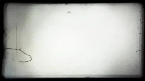 Old 8mm film frame Stock Footage