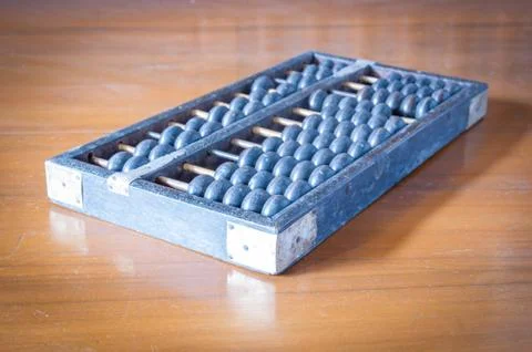 Old abacus Stock Photos
