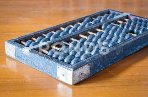 Old abacus Stock Photos