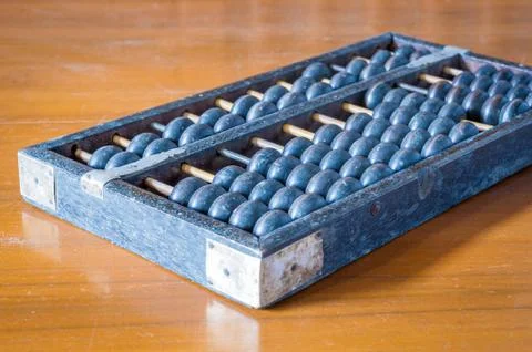 Old abacus Stock Photos