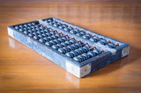 Old abacus Stock Photos