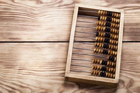 Old abacus Stock Photos