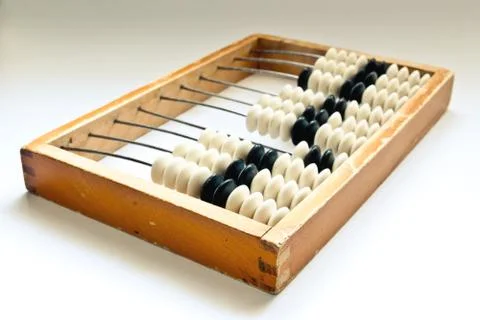 Old abacus Stock Photos