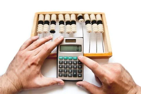 Old abacus Stock Photos