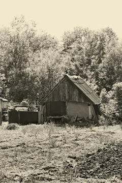 Old abandoned barn Stock Photos
