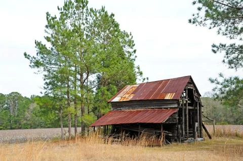 Old Abandoned Barn Stock Photos