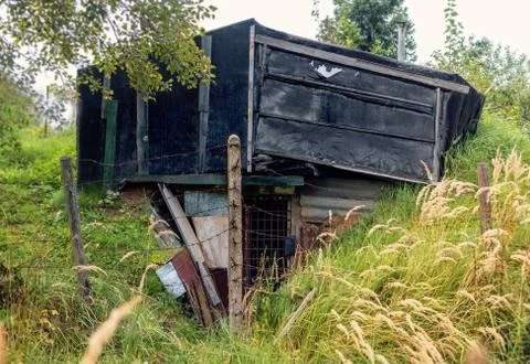 Old abandoned barn Stock Photos