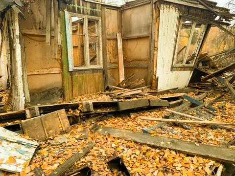 Old abandoned buiding Stock Photos