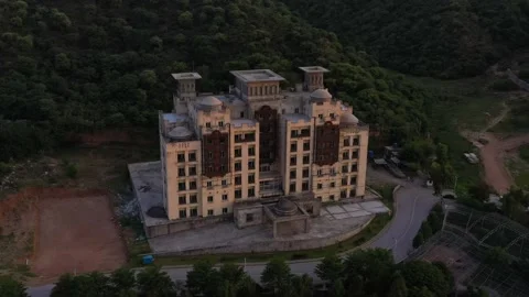 Old abandoned building Stock Footage 131736694