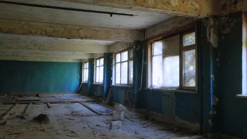 Old abandoned building Stock Footage 143671156