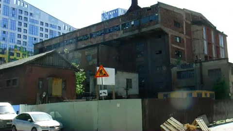 Old abandoned building Stock Footage 245222959