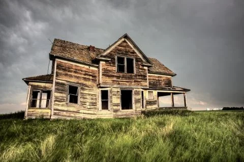 Old Abandoned Building Stock Photos